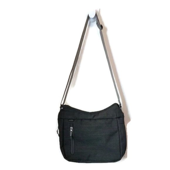 L.L. Bean Handbags - LLBean Adjustable Strap Multi Pocket Expandable Crossbody Shoulder Purse